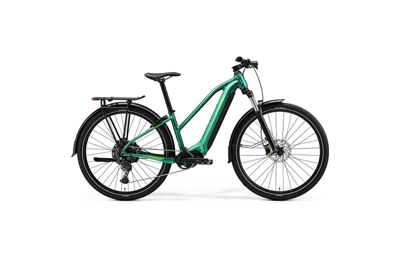 Elcykel Hybrid Merida eBig.Tour 400 EQ Matt Evergreen/Green
