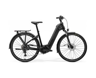 Hybridisähköpyörä Merida eFloat City 400 EQ Metallic Black/Gunmetal Grey