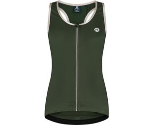 Cykeltröja Rogelli Abbey Jersey Women Army Green/Sand