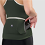 Cykeltröja Rogelli Abbey Jersey Women Army Green/Sand