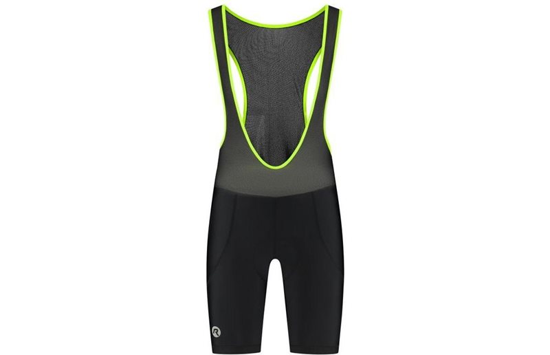 Pyöräilyhousut Rogelli Core Bib Short Men Black/Fluor Yellow