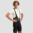 Pyöräilyhousut Rogelli Core Bib Short Men Black/Fluor Yellow