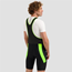 Pyöräilyhousut Rogelli Core Bib Short Men Black/Fluor Yellow