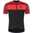Pyöräilypaita Rogelli Core Block Jersey SS Men Black/Bordeaux/Red