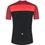 Pyöräilypaita Rogelli Core Block Jersey SS Men Black/Bordeaux/Red