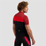 Pyöräilypaita Rogelli Core Block Jersey SS Men Black/Bordeaux/Red