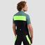 Pyöräilypaita Rogelli Core Block Jersey SS Men Black/Turquoise/Fluor Yellow