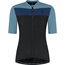 Pyöräilypaita Rogelli Core Block Jersey SS Women Black/Blue/Dark Blue