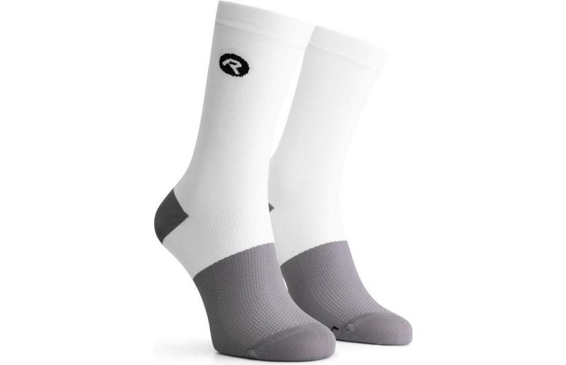 Cykelstrumpor Rogelli Distance Cycling Socks White