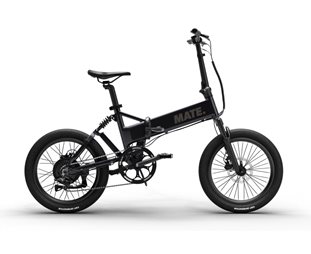 Sähkötaittopyörä Mate Fusion Singlespeed Subdued Black