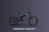 Sähkötaittopyörä Mate Fusion Singlespeed Midninght Velocity