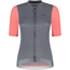 Pyöräilypaita Rogelli Fast Jersey SS Women Grey/Pink/Coral