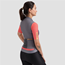 Pyöräilypaita Rogelli Fast Jersey SS Women Grey/Pink/Coral