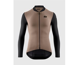 Sykkelskjorte Assos Jersey MILLE GTO LS C2 Terra Sand