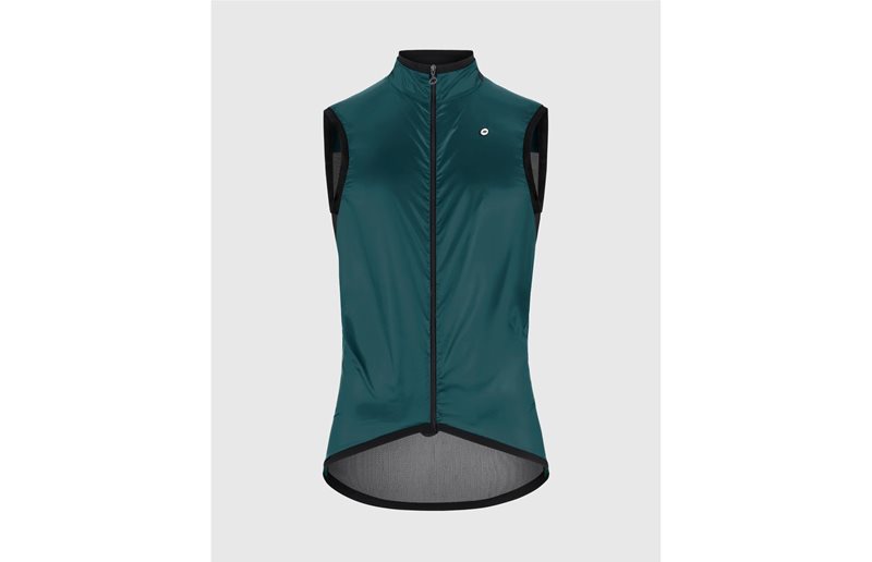 Cykelväst Assos Wind Vest MILLE GT C2 Foundation Green