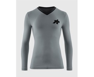 T-skjorte Assos Tech T-Shirt TACTICA LS T5 Fanatic Silver