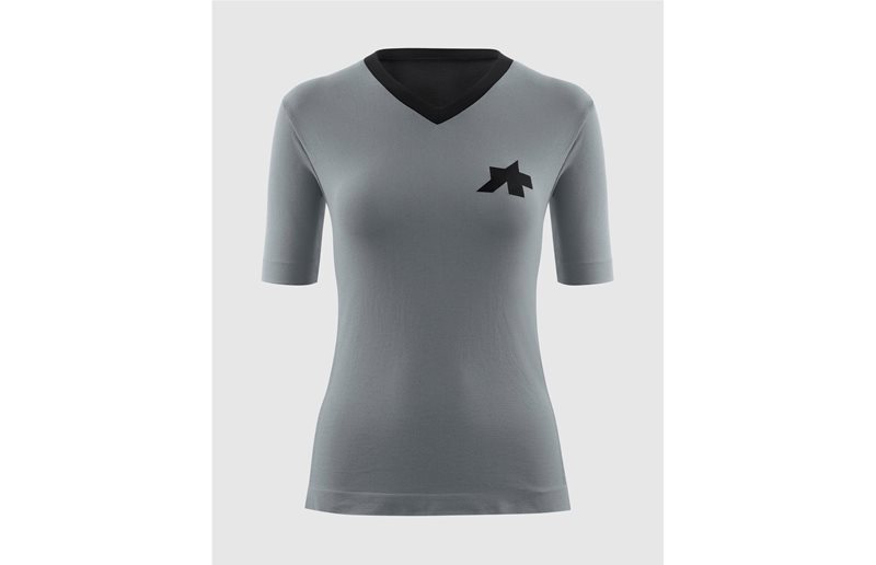 Cykeltrøje Assos W's Tech T-Shirt TACTICA T5 Fanatic Silver