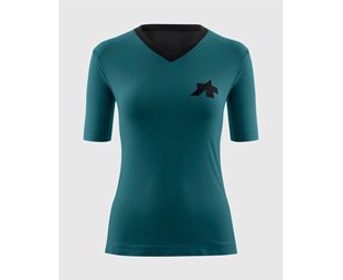 Sykkelskjorte Assos W's Tech T-Shirt TACTICA T5 Foundation Green