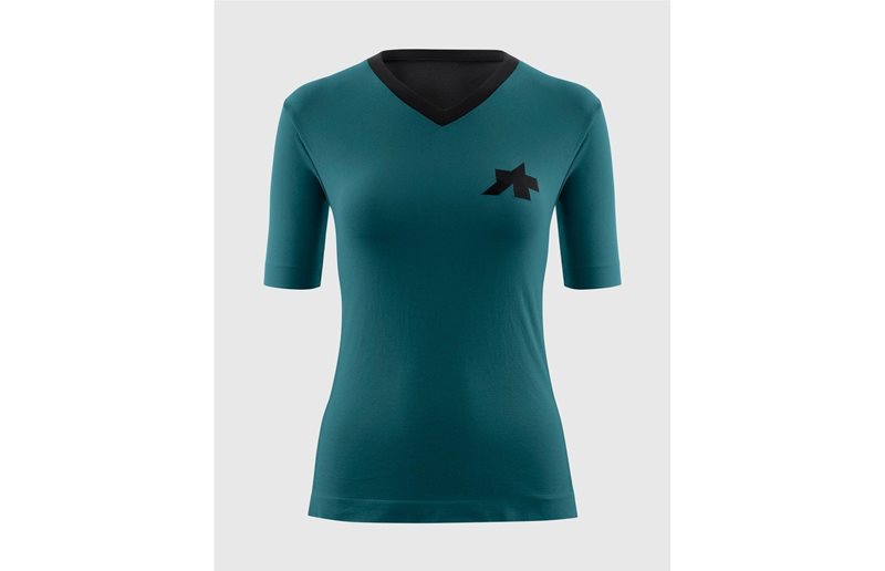 Cykeltröja Assos W's Tech T-Shirt TACTICA T5 Foundation Green