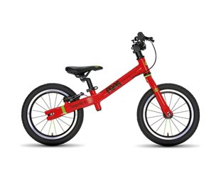 Potkupyörä Frog Tadpole Plus Red 14"