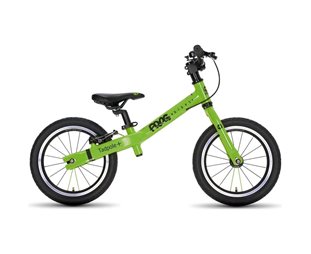 Lasten potkupyörä Frog Tadpole Plus Green 14"