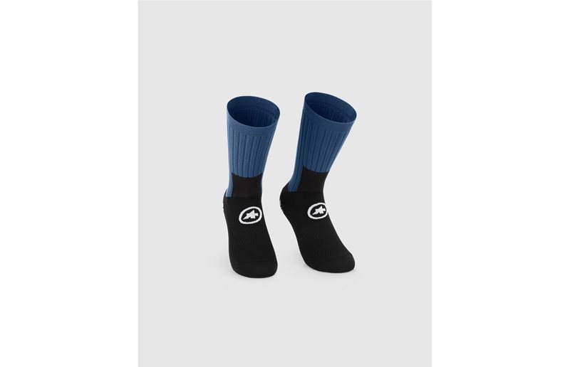 Cykelstrømper Assos Socks TACTICA T5 Stone Blue