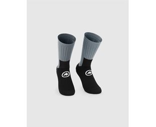 Cykelstrømper Assos Socks TACTICA T5 Fanatic Silver