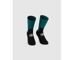 Cykelstrømper Assos Socks TACTICA T5 Foundation Green
