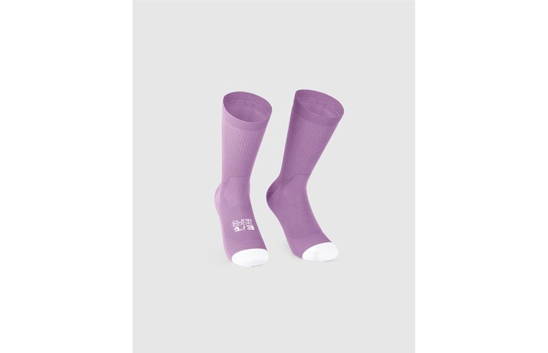 Cykelstrømper Assos Socks Endurance S11 Interstellar Orchid