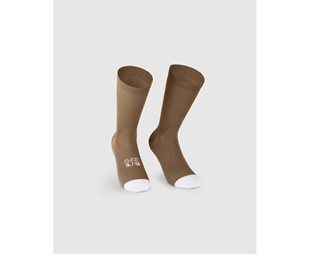 Cykelstrømper Assos Socks Endurance S11 Terra Sand
