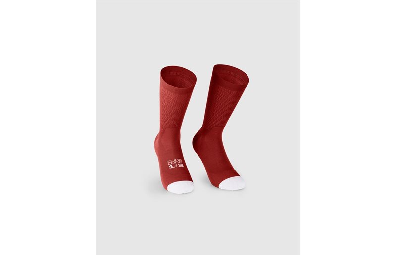 Cykelstrumpor Assos Socks Endurance S11 Burned Brown