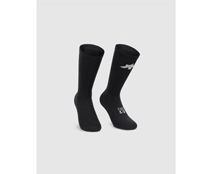 Cykelstrømper Assos Socks Racing S11 Precision Graphite