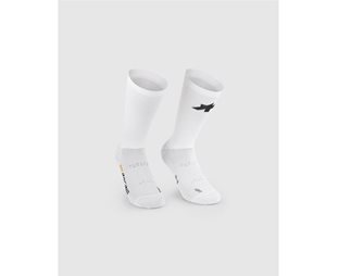 Cykelstrømper Assos Socks RS S11 White Series