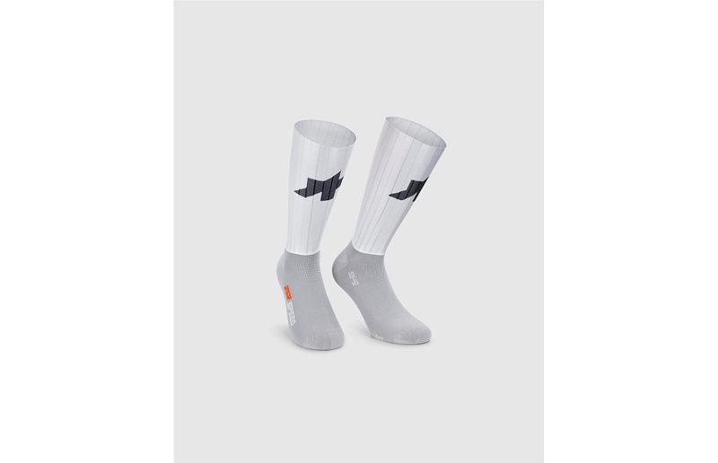 Pyöräilysukat Assos Socks RSR Speed S11 White Series