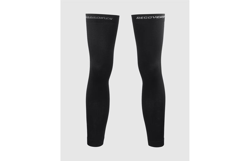 Polvisuojat Assos Leg Recovery Black Series
