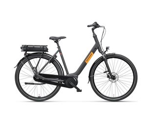 Naisten sähköpyörä Batavus Altura E-GO Smoking Black