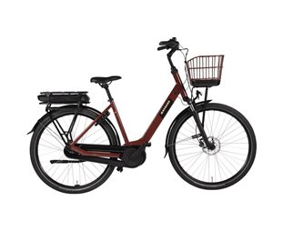 Naisten sähköpyörä Batavus Altura E-GO Plus Mahogany Redbrown