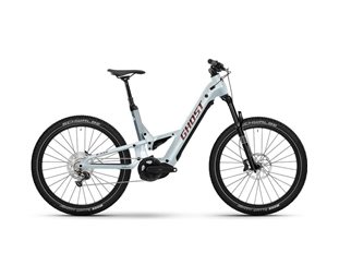 El MTB Ghost E-ASX Advanced Low Snow Blue/Shadow Grey Glossy