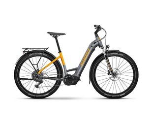 Elcykel hybrid Ghost E-Teru Universal Low Eq Grey/Mango Glossy