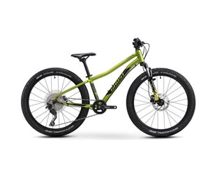Barncykel Ghost Kato 24 Pro Candy Lime Green/Black Glossy