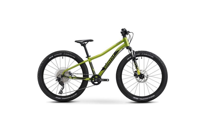 Lasten polkupyörä Ghost Kato 24 Pro Candy Lime Green/Black Glossy