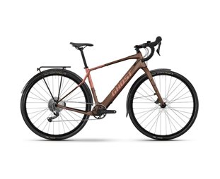 Gravel Elsykkel Ghost Path Asket Advanced Eq Coffee Clay/Red Tropic Glossy