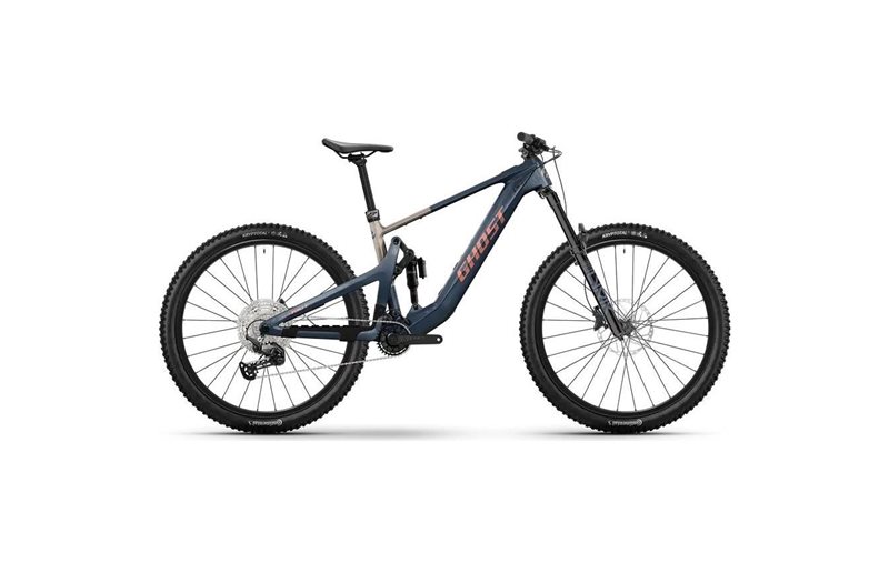 El MTB Ghost Path Riot Advanced Coffee Ice Rose/Ink Blue Glossy