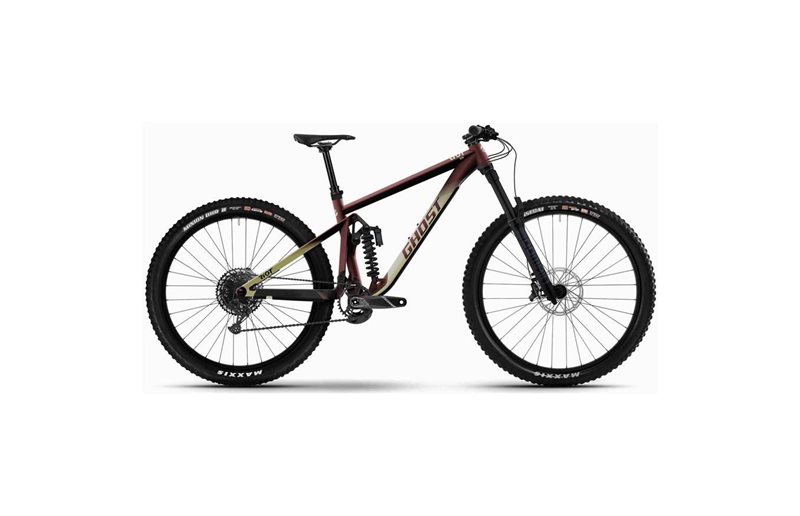 Fulldempet MTB Ghost Riot EN Rust Dark Red/Light Dust Matt