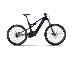 Terreng elsykkel Haibike Allmtn CF 10 Pinion Midnight Blue/Grey Glossy