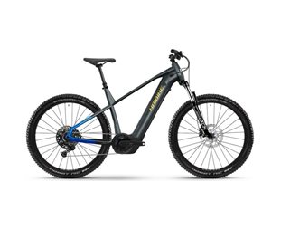 Terreng elsykkel Haibike Alltrack 6.5 Grey/Blue/Yellow Glossy
