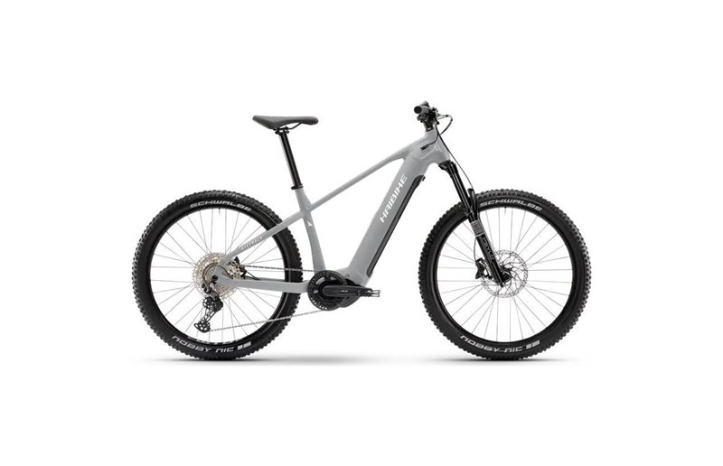 El MTB Haibike Alltrack 7 Urban Grey/White Glossy
