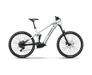 El MTB Haibike Alltrail 8 White/Blue/Gold Glossy