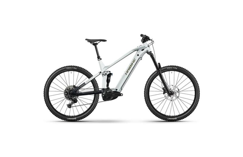 El MTB Haibike Alltrail 8 White/Blue/Gold Glossy