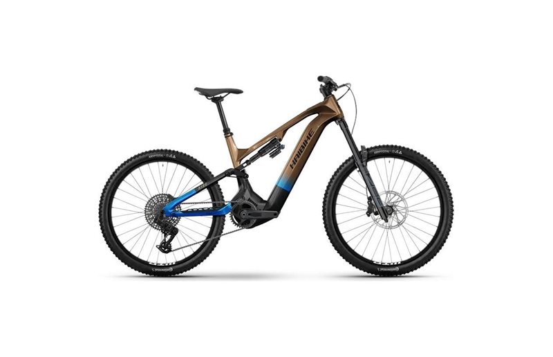 Sähkömaastopyörä HAIBIKE Hybe CF 9 Bronze/Azure/Black Glossy